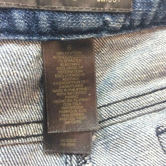 Liz Claiborne Jeans Bootcut  Size 6 - Picture 7 of 12